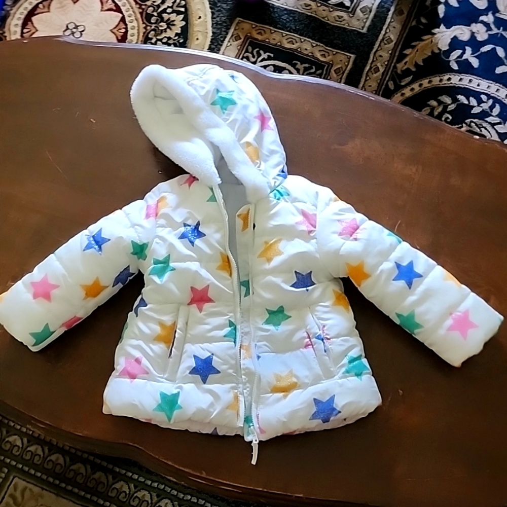 Little ME sparkle star jacket